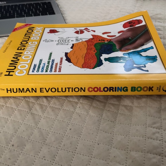 The Human Evolution Coloring Book - Picture 5 of 5